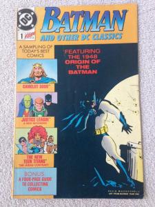 UNTOLD LEGEND OF BATMAN - #1 & #2  - FOUR (4) Issue Lot - DETECTIVE COMICS #600