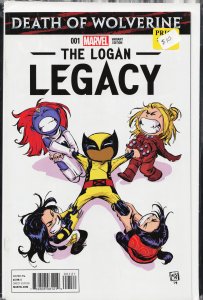 Death of Wolverine: The Logan Legacy #1 Young Cover (2014) Wolverine