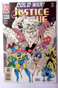 Justice League America #84 1994 DC Green Lantern Guy Gardner Blue Beetle Comic