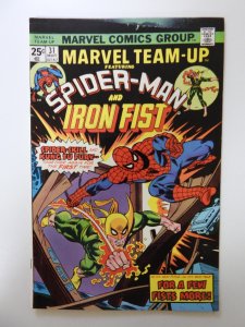 Marvel  Team-Up #31 VF- condition overspray