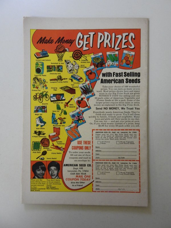 The Frankenstein Monster #10 (1974) FN- condition rusty staples MVS intact