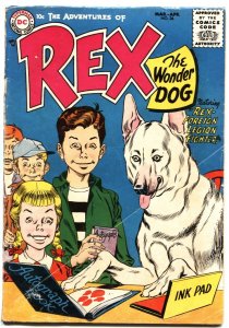Adventures of Rex The Wonder Dog #26  1956 - DC  -VG - Comic Book