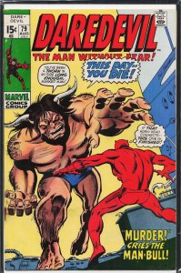 Daredevil #79 (1971) Daredevil