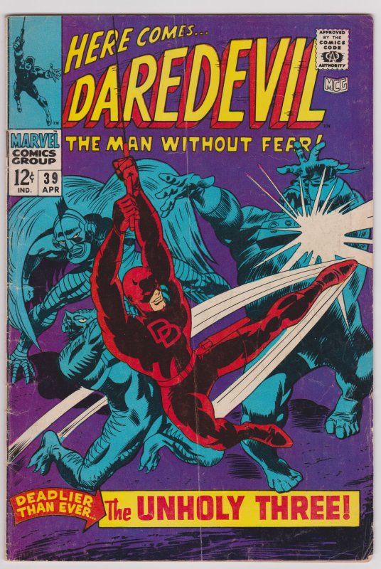 Daredevil #39 (VG-)