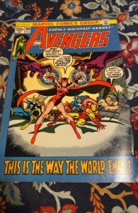 The Avengers #104 (1972)with a bang and a wimper