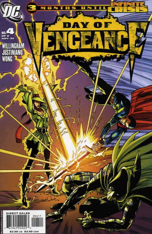 Day of Vengeance #4 VF/NM; DC | save on shipping - details inside