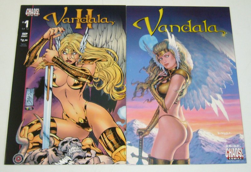 Vandala #1-2 VF/NM complete series - peter david - dorian cleavenger II chaos