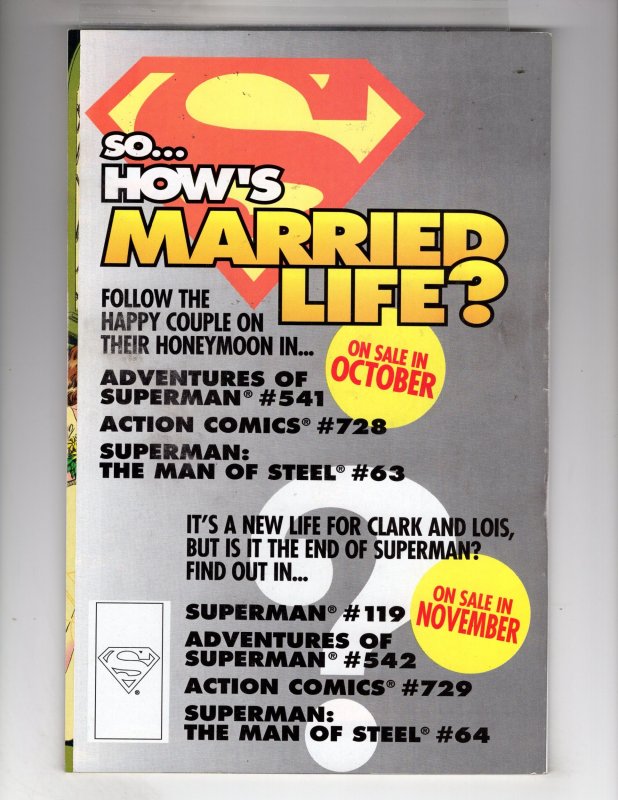 Superman : The Wedding Album (1996) Multiple Artists & Writers   / ECA7x