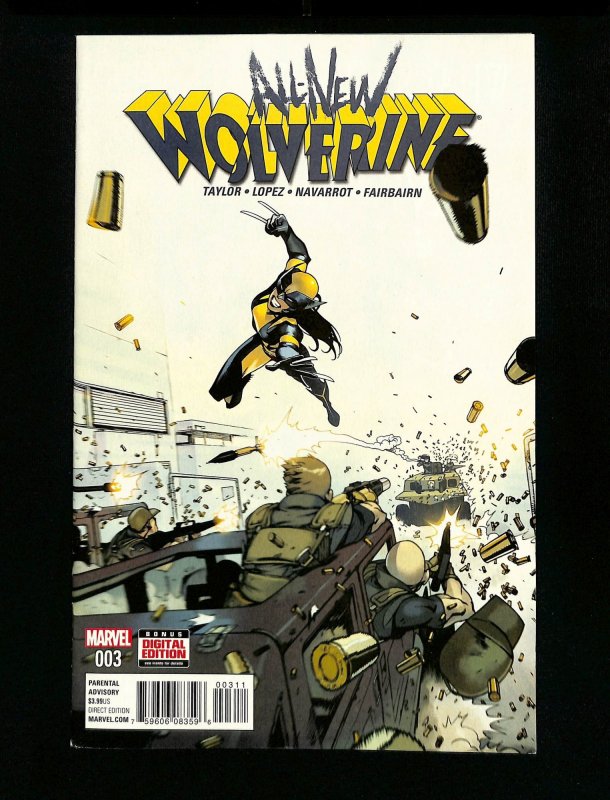 All New Wolverine #3