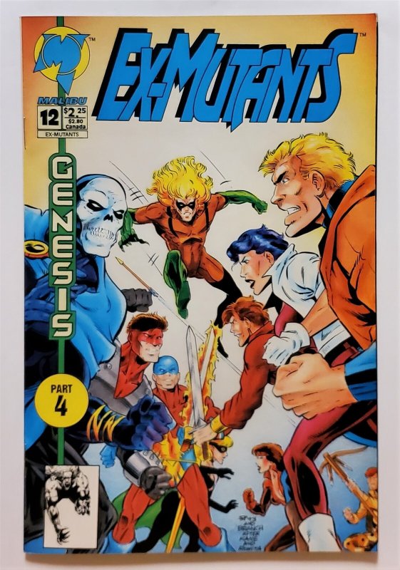 Ex-Mutants (Malibu) #12 (Oct 1993, Malibu) 7.0 FN/VF