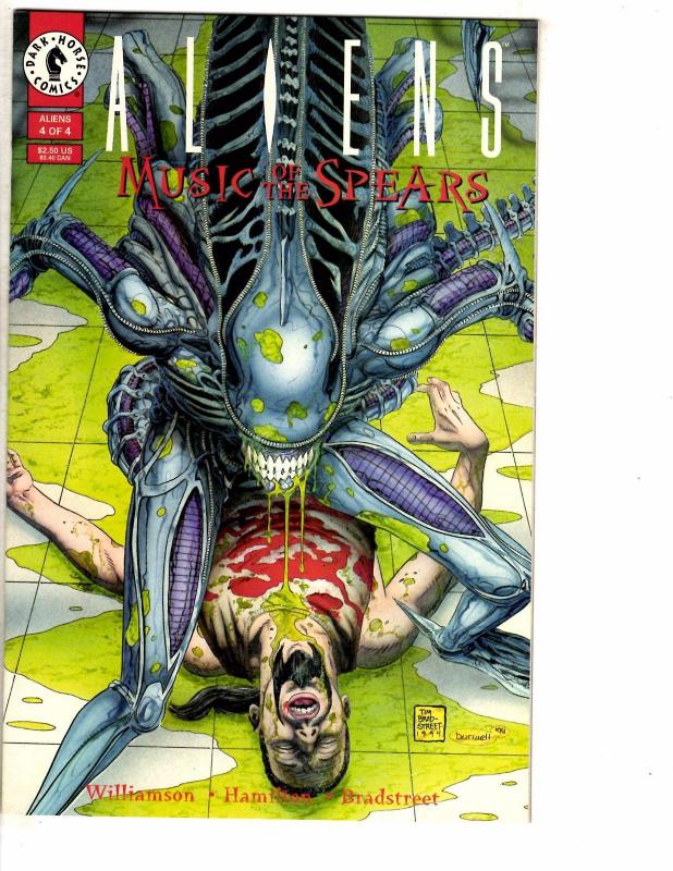 Aliens Music Of The Spears Complete Dark Horse Comics Ltd Ser # 1 2 3 4 1stP AH2