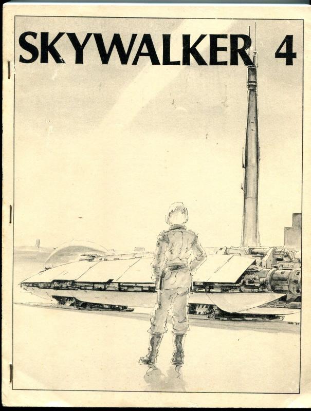 Skywalker #4 1980-  Early Star Wars Fanzine Fan Fiction 200+ pages