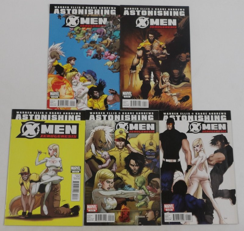 Astonishing X-Men: Xenogenesis #1-5 VF/NM complete series Warren Ellis ; Marvel