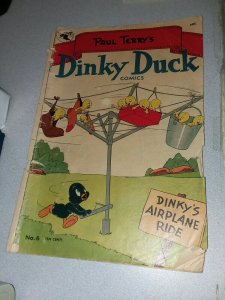 PAUL TERRY'S DINKY DUCK COMICS #6 ST JOHN 1952 GOLDEN AGE FUNNY ANIMAL 10 CENT