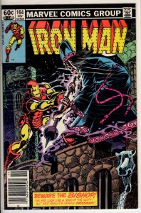 Iron Man #164 Newsstand Edition (1982) 7.0 FN/VF