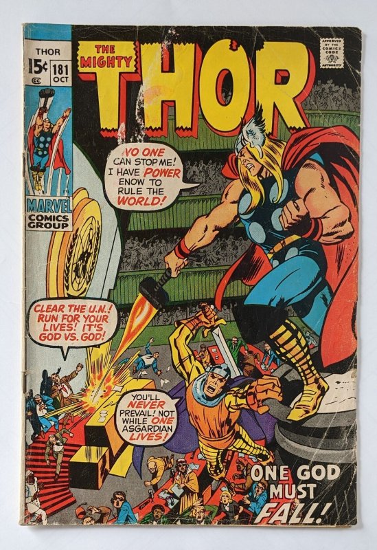 Thor #181 (1970)  GD+