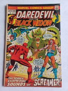 Daredevil #101 - 1st Angar the Screamer - Black Widow - 1973 - FN/VF