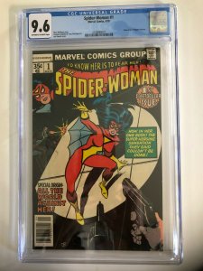 SPIDER-WOMAN #1 CGC 9.6 OW/W / MARVEL 4/78 / NEWSSTAND / NEW CASE