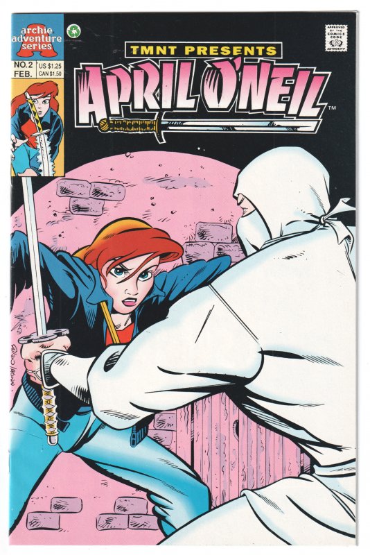 Teenage Mutant Ninja Turtles Present: April O'Neil #2 (1993)