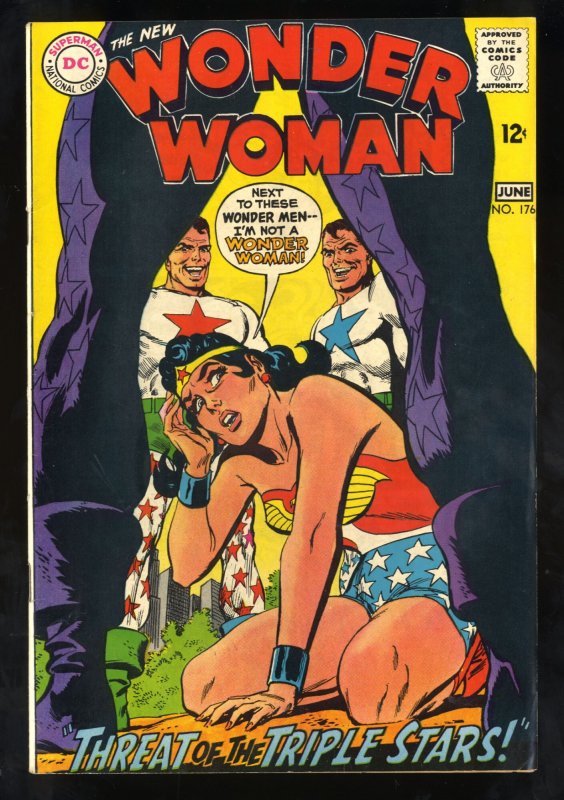 Wonder Woman #176 FN/VF 7.0 Threat of the Triple Stars!