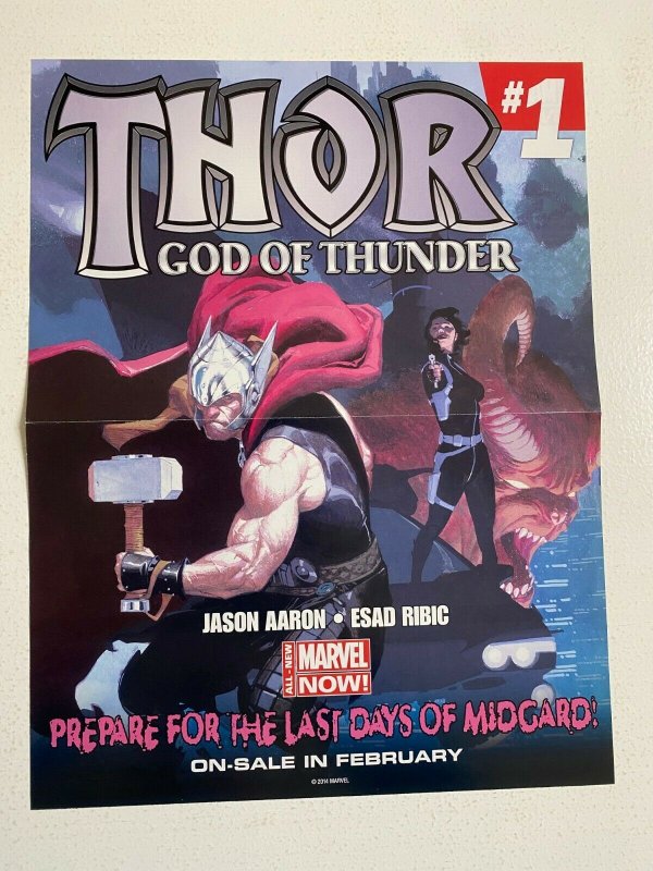 Thor God of Thunder poster (2014) 