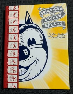 2002 THE BOULEVARD OF BROKEN DREAMS by Kim Deitch HC Pantheon SIGNED w/ SKETCH