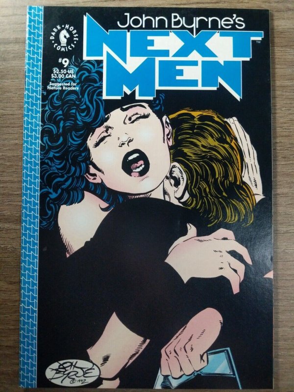 John Burne's Next Men 1st print Dark Horse Comics C53A 