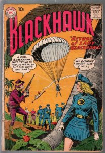 Blackhawk #140  1959 - DC  -FR - Comic Book