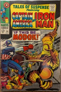 Tales of Suspense #94 (1967) Captain America [Key Issue]