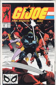 G.I. Joe: A Real American Hero #91 Direct Edition (1989) G.I. Joe