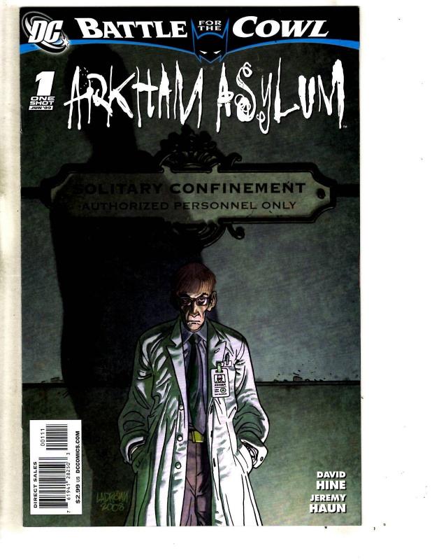 6 DC Comic Books Man-Bat 1 Arkham Asylum 1 Batman Dead 1 + Cacophony # 1 2 3 TP4