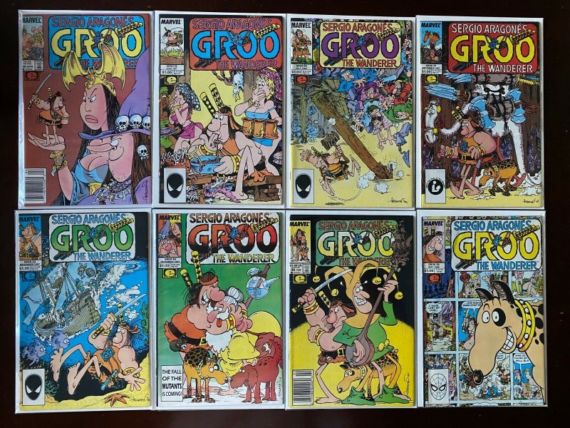 Groo the Wanderer lot 30 different from #5-49 6.0 FN (1985-89)