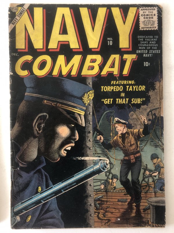 Navy Combat 10,VG, Don Heck! C all my Comics!