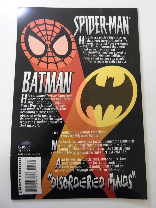 Spider-Man and Batman (1995) FN- Condition!
