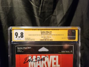 Spider-Man #1 - Signed Dan Slott & Mark Bagley & John Tyler Chris (CGC 9.8) 2022