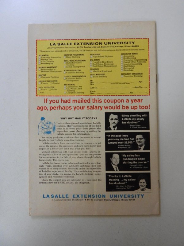 Thor #201 (1972) VG+ condition subscription crease