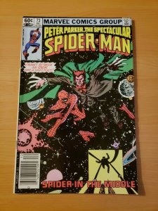 Spectacular Spider-Man #73 Newsstand Edition ~ NEAR MINT NM ~ 1982 Marvel 