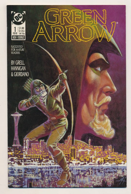 Green Arrow (1987 1st Series) #1 NM