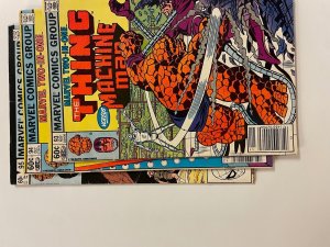 3 The Thing Marvel Comics Group  # 90 91 92  Spider-Man Fantastic Four 96 NO4