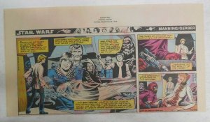 Star Wars Sunday Page #29 by Russ Manning from 9/23/1979 Third Full Page Size!