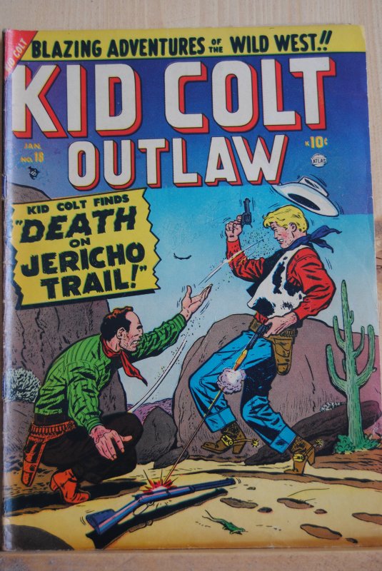 Kid Colt Outlaw #18, 5.0. Rare!