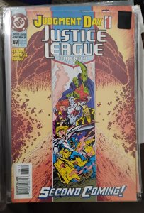 JUSTICE LEAGUE AMERICA  # 89  1994 DC COMICS  JUDGEMENT DAY  1