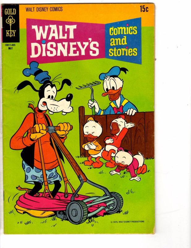 5 Walt Disney's Comics & Stories Gold Key Books # 24/8 35/6 23/2 30/8 33/8 J207