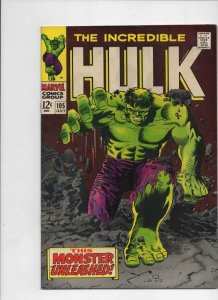 HULK #105, VF/NM, 1st Missing Link, Bruce Banner, Incredible, 1968, Marvel