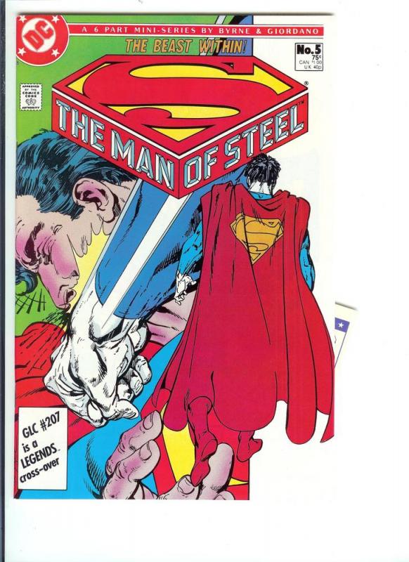 Superman Man of Steel #1 Thru #6 June 1986 (VF+)