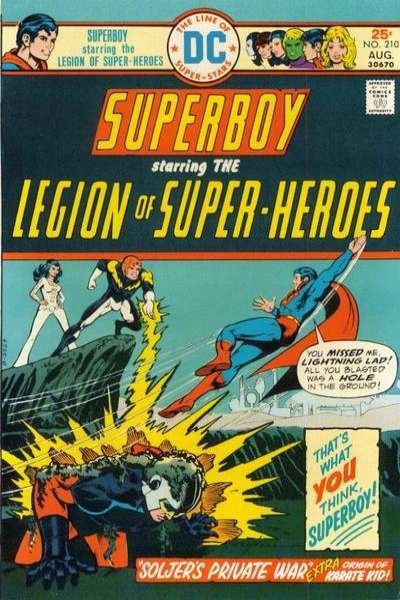 Superboy (1949 series)  #210, VG+ (Stock photo)