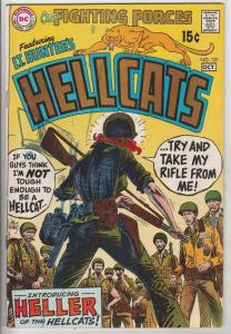 Our Fighting Forces #121 (Oct-69) VG+ Affordable-Grade Lt. Hunter's Hellcats