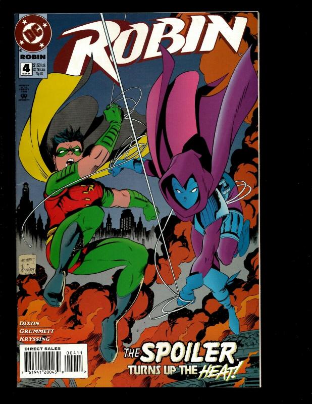 Lot Of 12 Robin DC Comics # 0 1 2 3 4 5 6 7 8 9 10 11 Batman Knightquest SM4