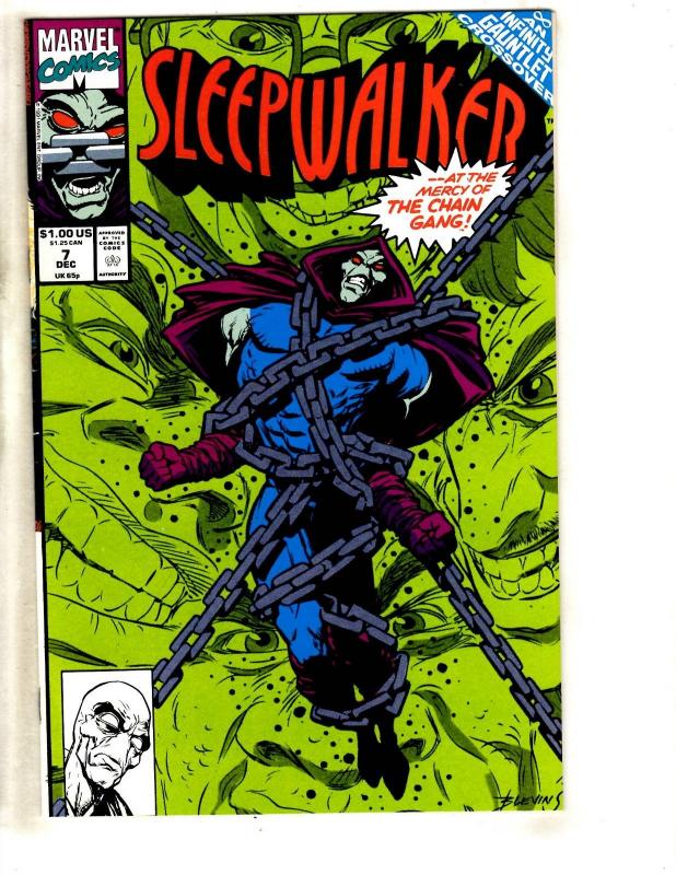 Lot Of 10 Sleepwalker Marvel Comic Books # 1 2 3 4 5 6 7 8 9 10 Spider-Man CR58