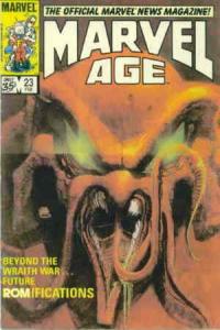 Marvel Age #23 FN; Marvel | save on shipping - details inside